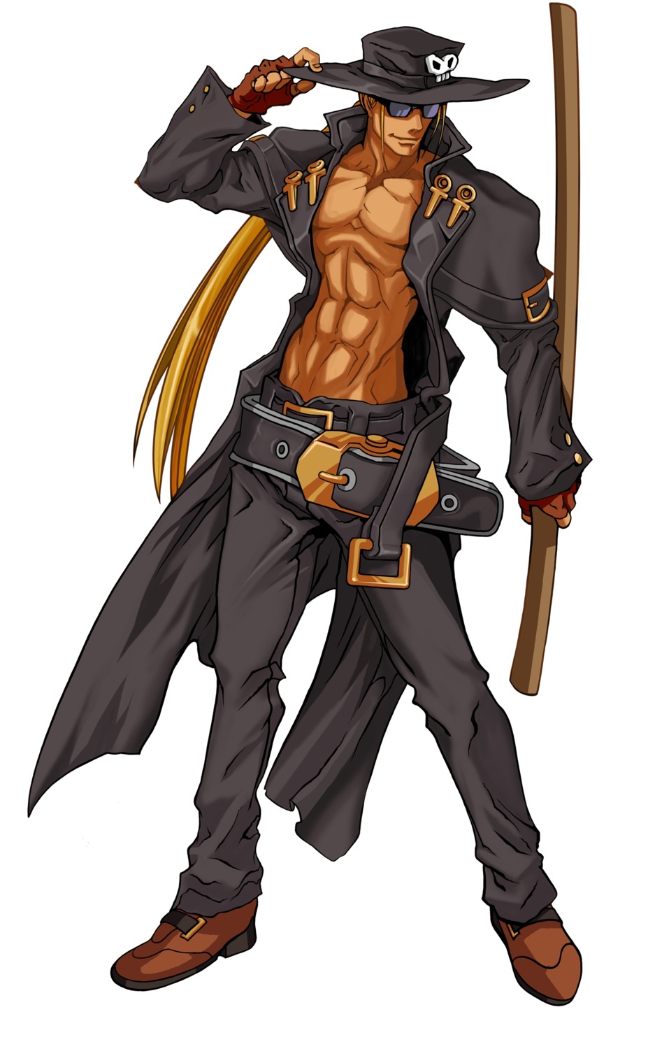 guilty_gear guilty_gear_xx_accent_core johnny male sword