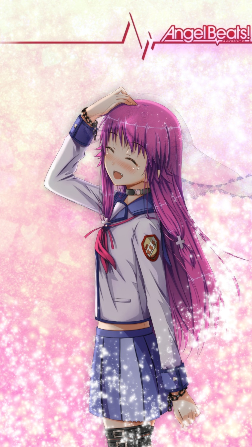 angel_beats! seifuku swordsouls yoshioka_yui