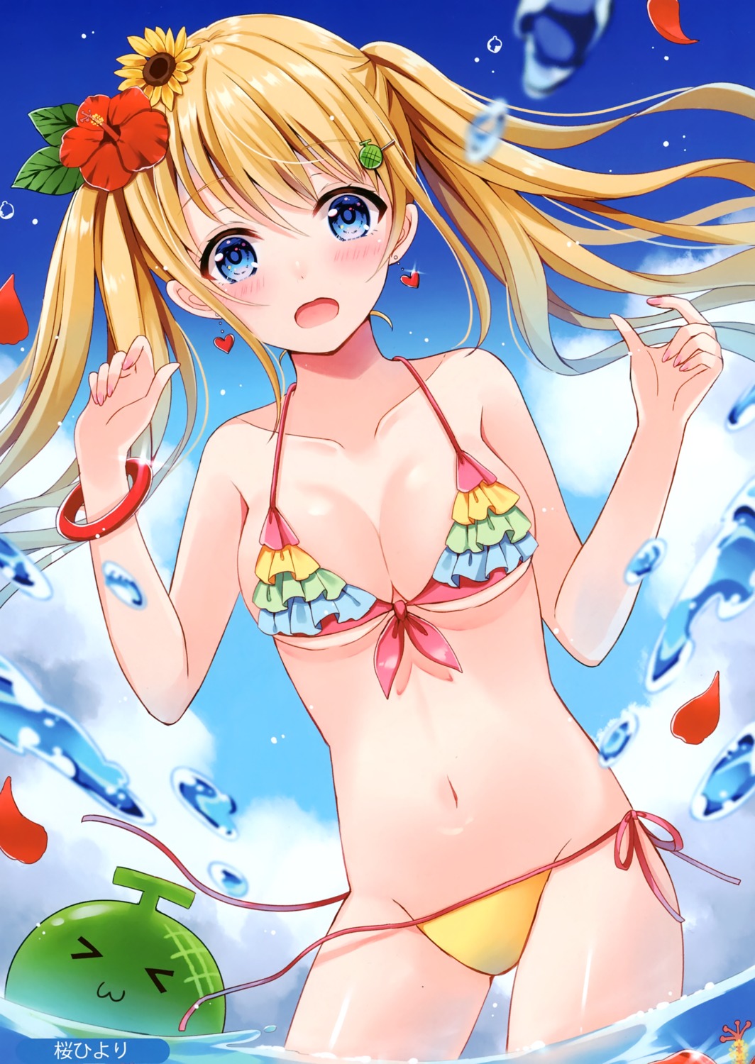 bikini melonbooks sakura_hiyori swimsuits