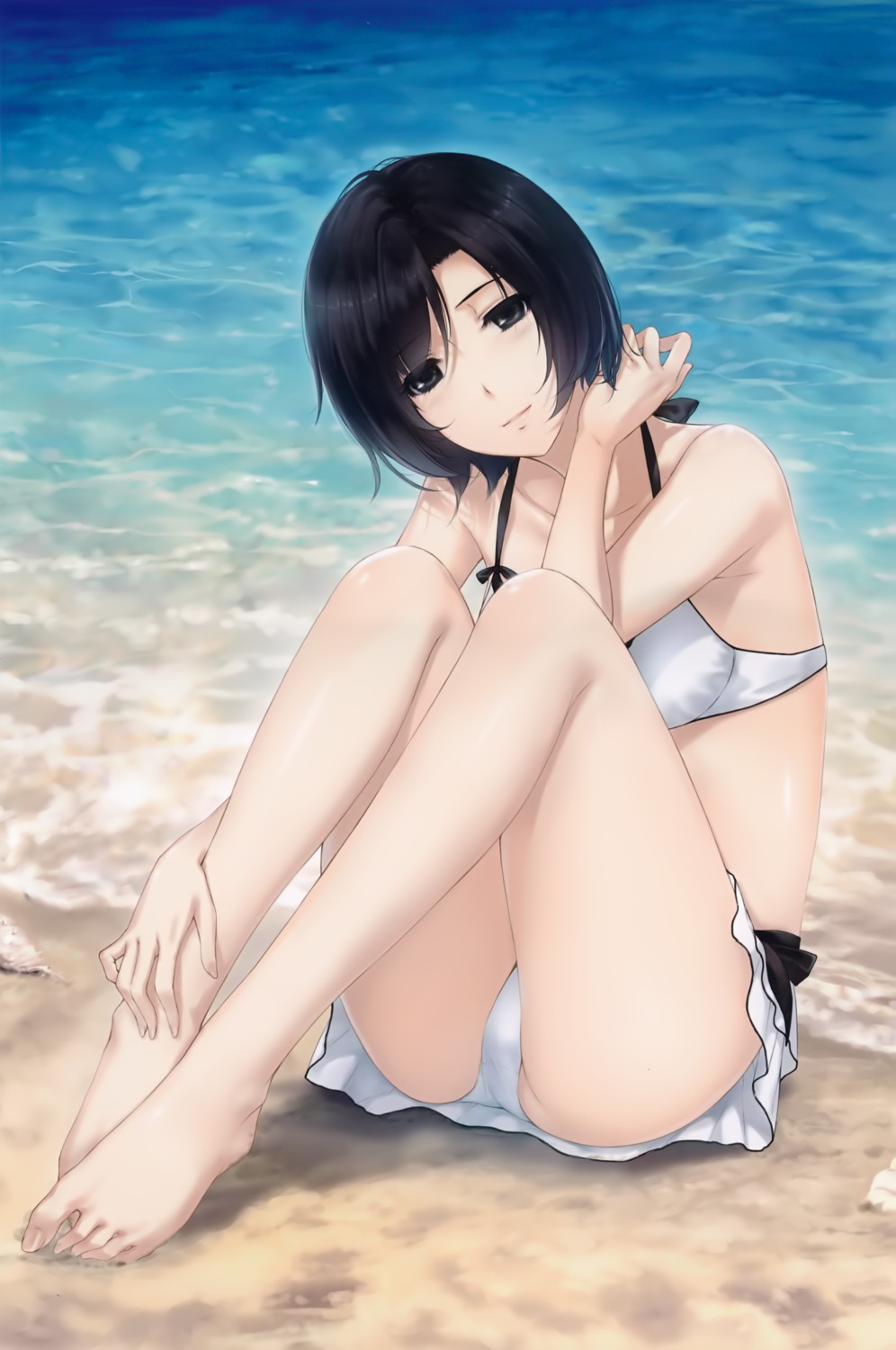 bikini feet kara_no_shoujo sugina_miki swimsuits tokisaka_yukari