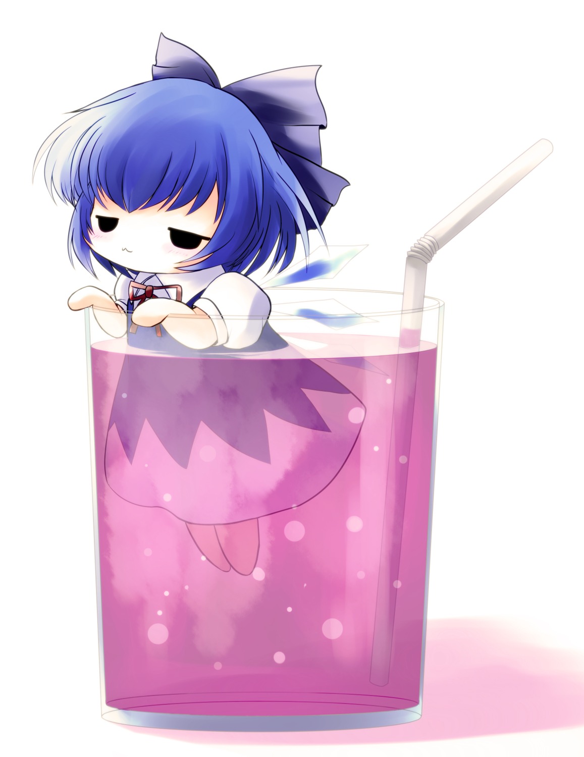 chibi cirno touhou yume_shokunin