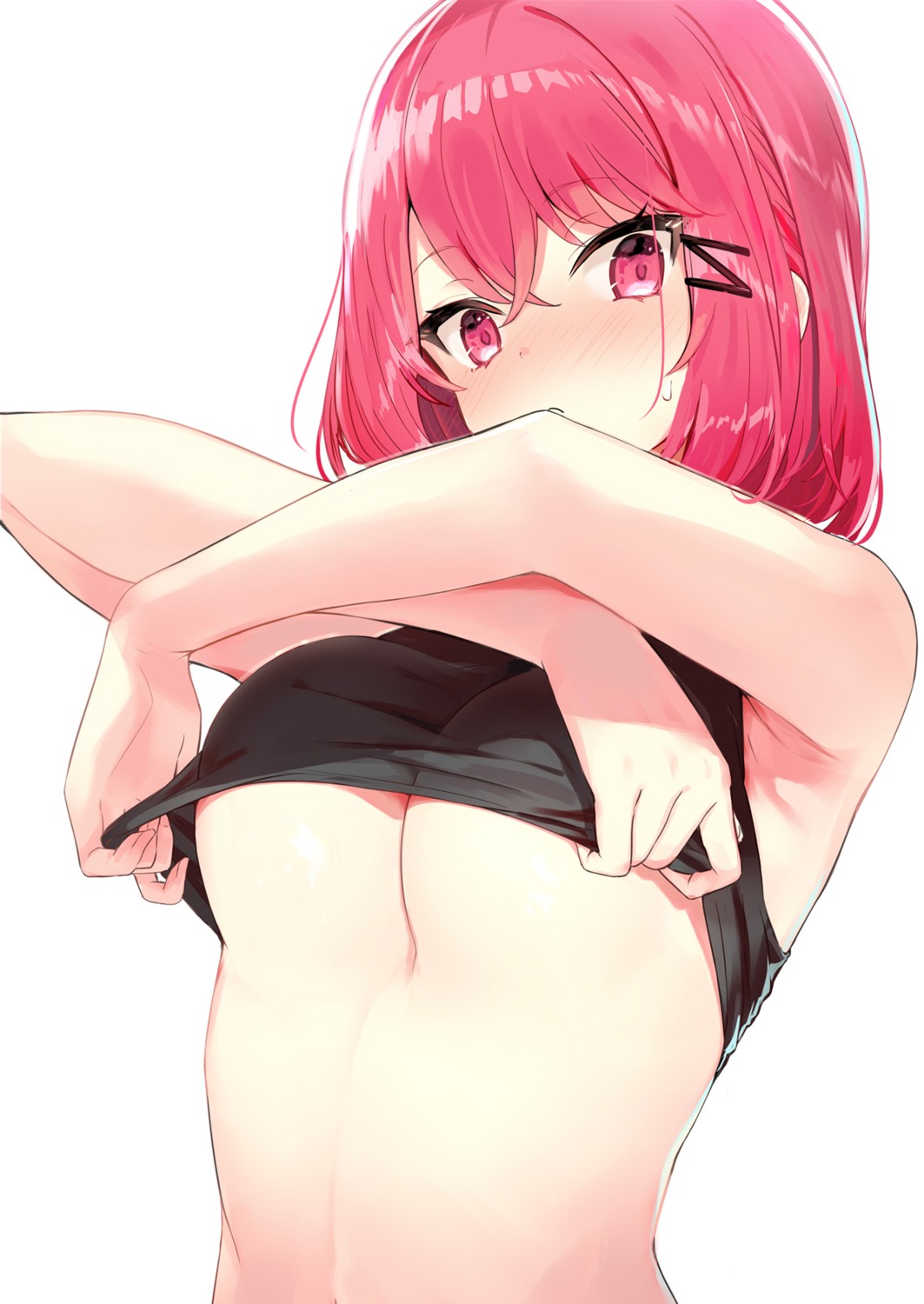 miruto_netsuki no_bra shirt_lift underboob undressing