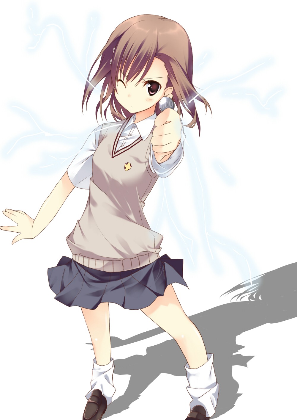 kuwashima_rein misaka_mikoto seifuku toaru_kagaku_no_railgun toaru_majutsu_no_index
