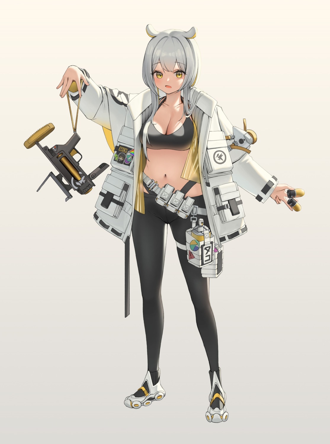 bikini_top dong_ji gun open_shirt swimsuits