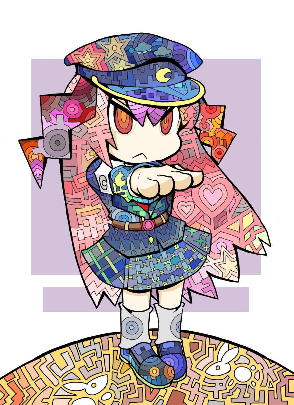 chibi denkiusagi reisen_udongein_inaba touhou