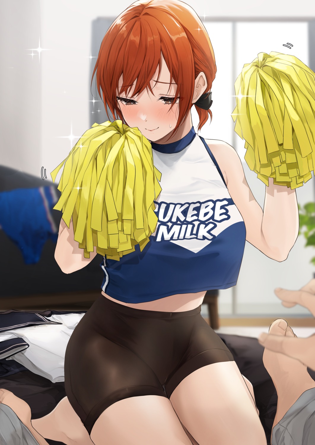 akito_(d30n26) bike_shorts cheerleader