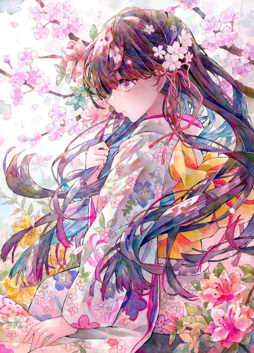 kimono saimori_miyo watashi_no_shiawase_na_kekkon yukoring