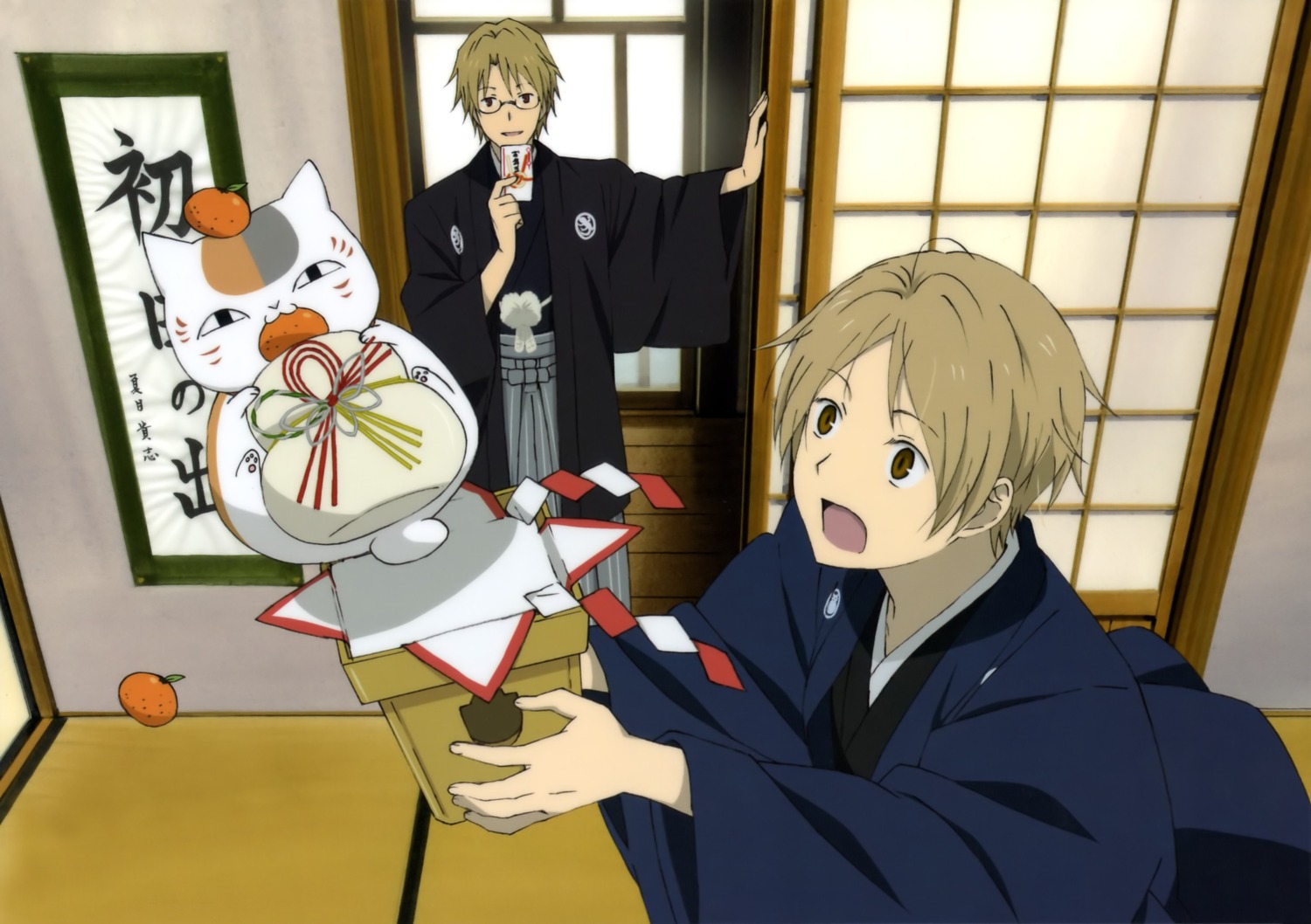 japanese_clothes male megane natsume_yuujinchou