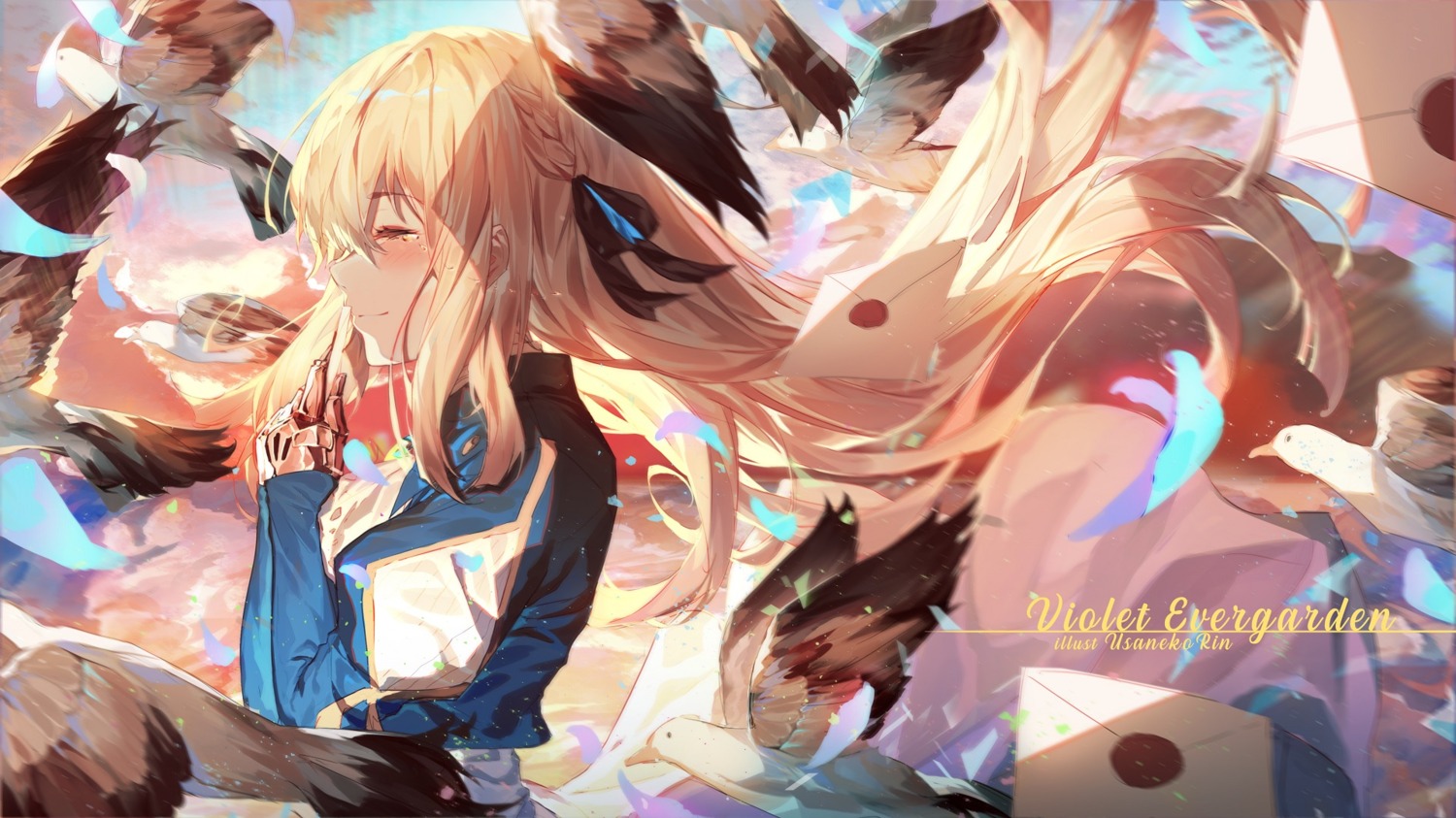 mecha_musume usanekorin violet_evergarden violet_evergarden_(character)