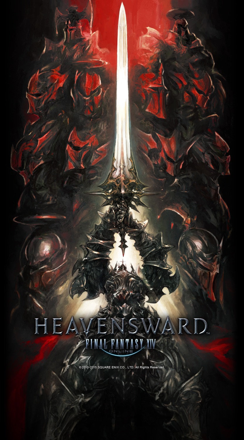 armor final_fantasy final_fantasy_xiv square_enix sword wallpaper