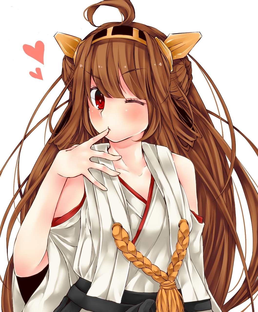 haruka_(matsudaaa) kantai_collection kongou_(kancolle) miko