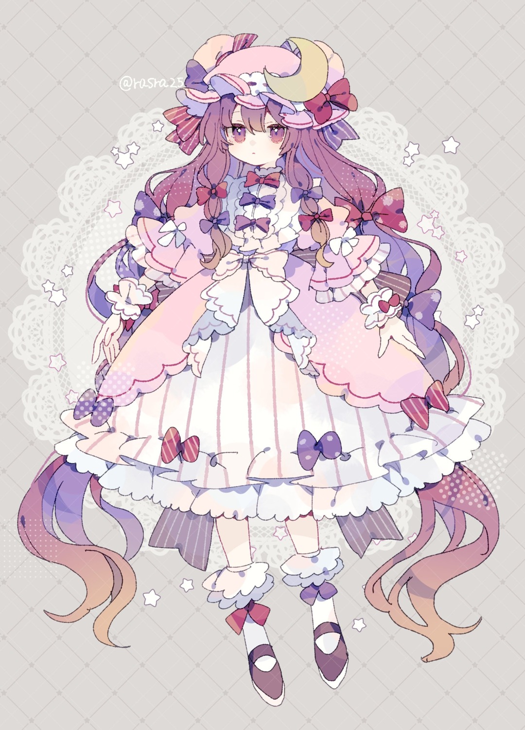 dress niko_rashika patchouli_knowledge touhou