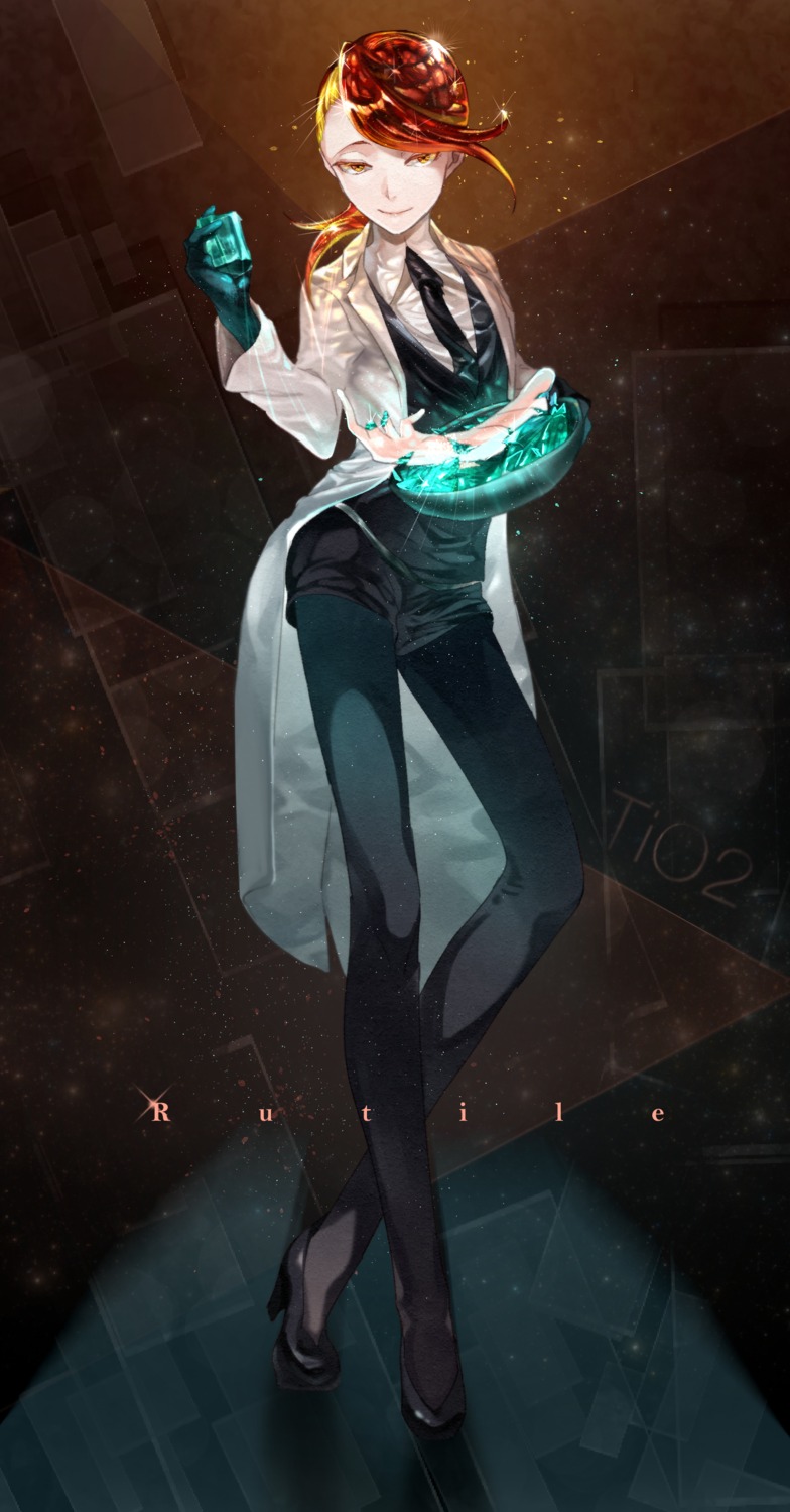 heels houseki_no_kuni pantyhose rutile_(houseki_no_kuni) sugurin