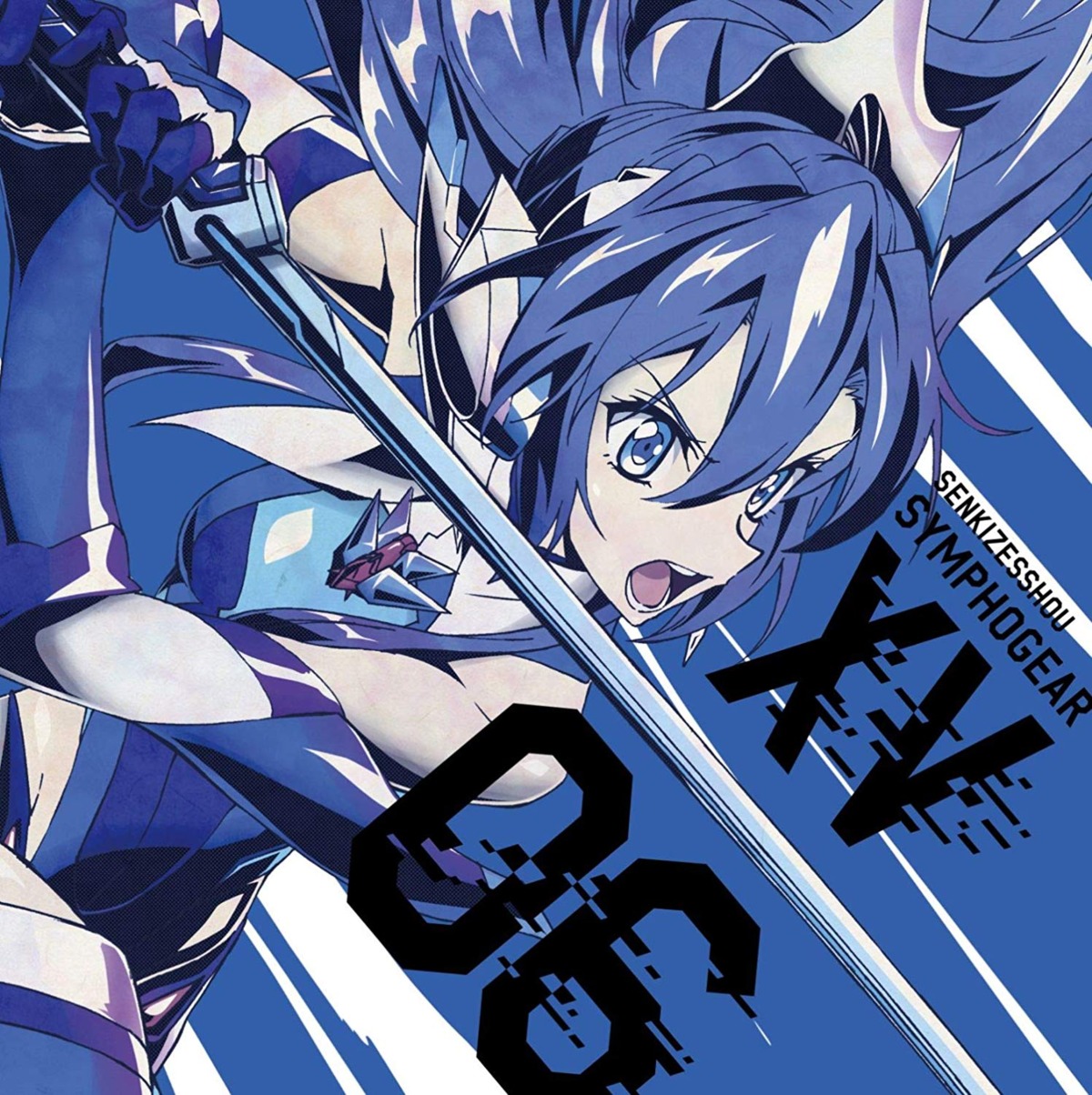 disc_cover fujimoto_satoru senki_zesshou_symphogear senki_zesshou_symphogear_xv sword