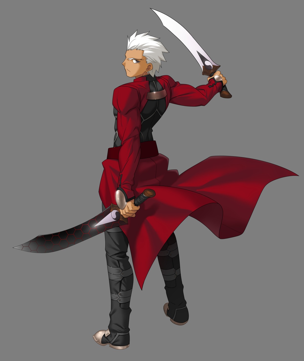 archer fate/stay_night fate/unlimited_codes male sword transparent_png type-moon weapon
