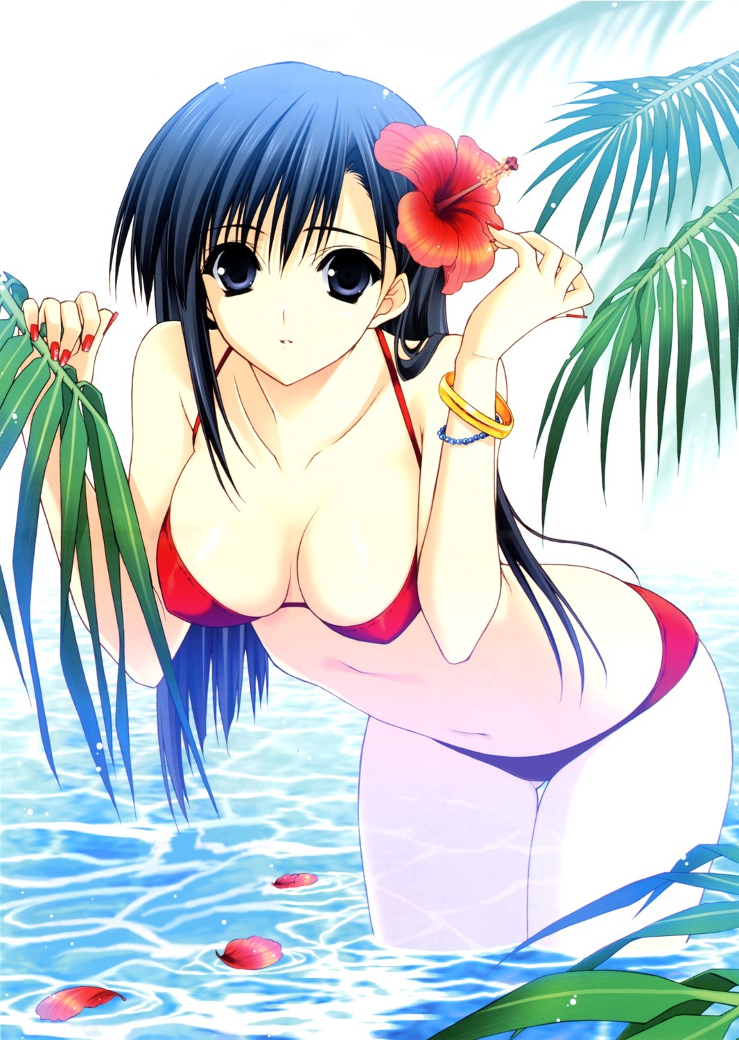 bikini cleavage fixed suzuhira_hiro swimsuits