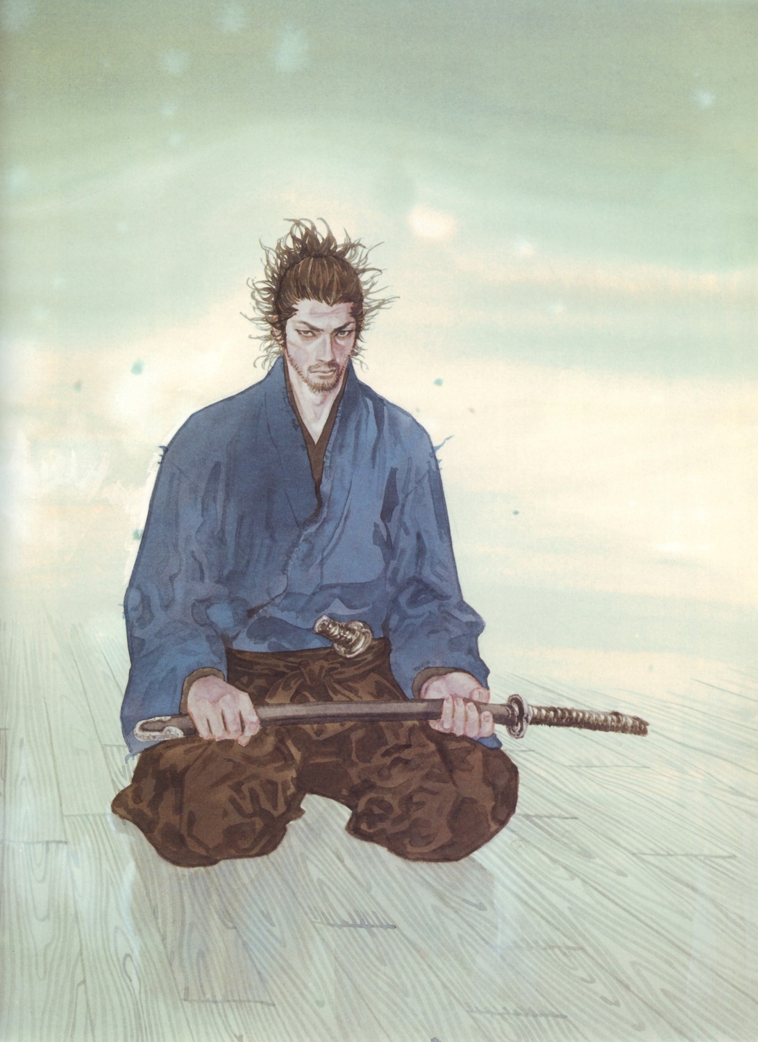 inoue_takehiko male miyamoto_musashi sword vagabond