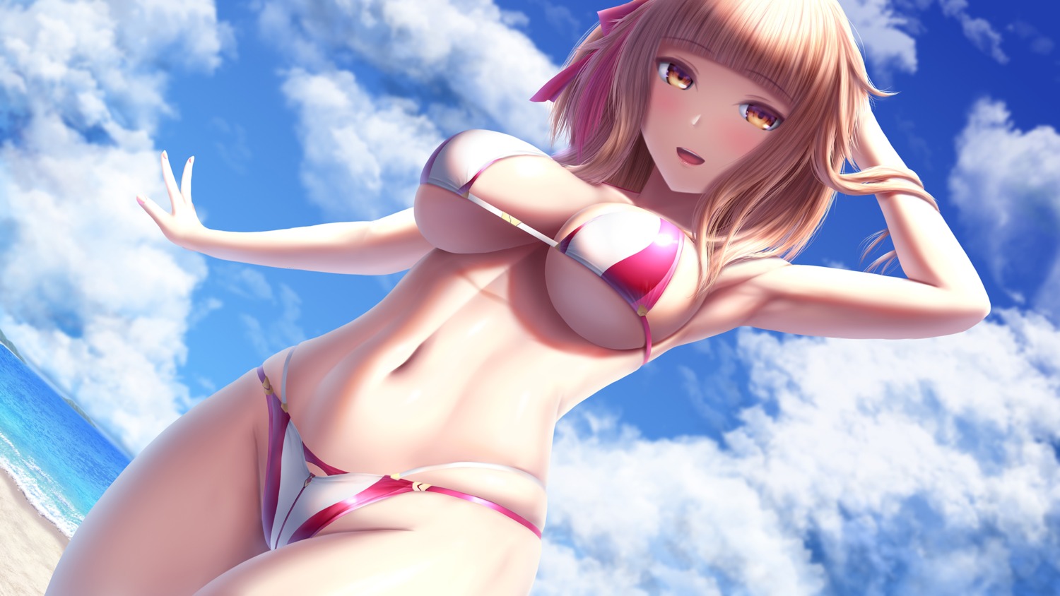 bikini masatoki phantasy_star_online_2 swimsuits