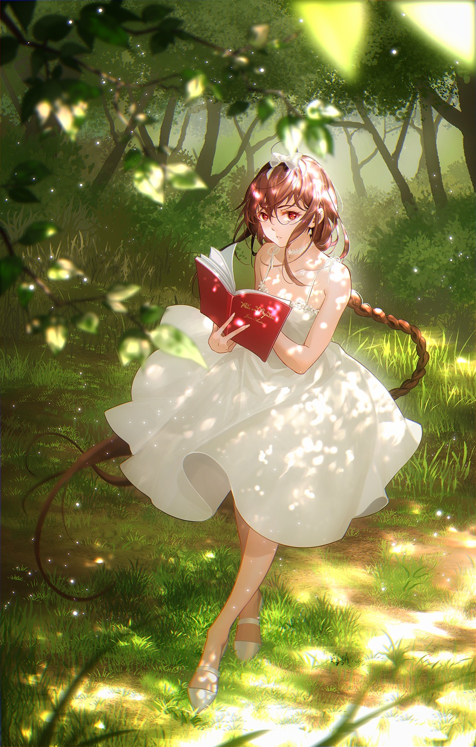 dress skirt_lift summer_dress tidsean vocaloid yuezheng_ling