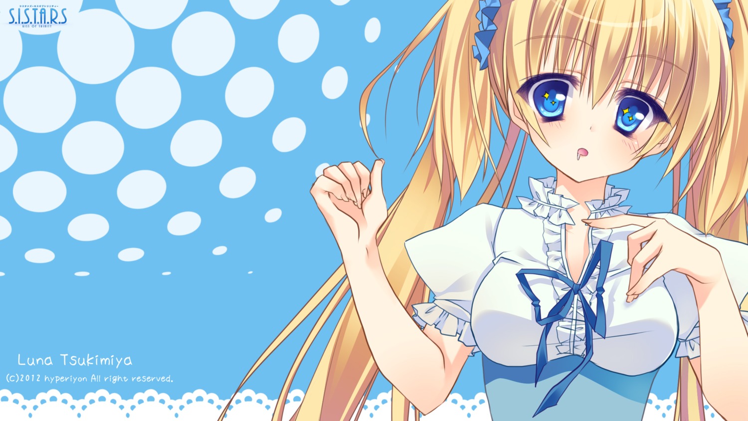 hyperiyon matsumiya_kiseri s.i.s.t.a.r.s_kiss_of_trinity tsukimiya_runa wallpaper