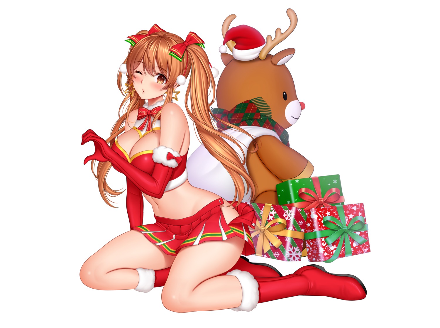 christmas horns re:shimashima tokyo_exe_girls