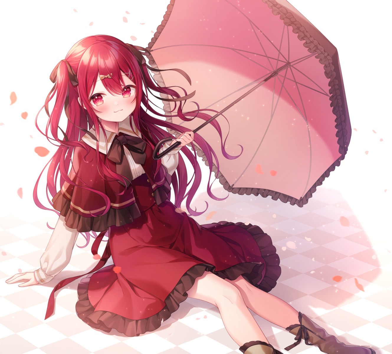 amene_kurumi gothic_lolita lolita_fashion umbrella