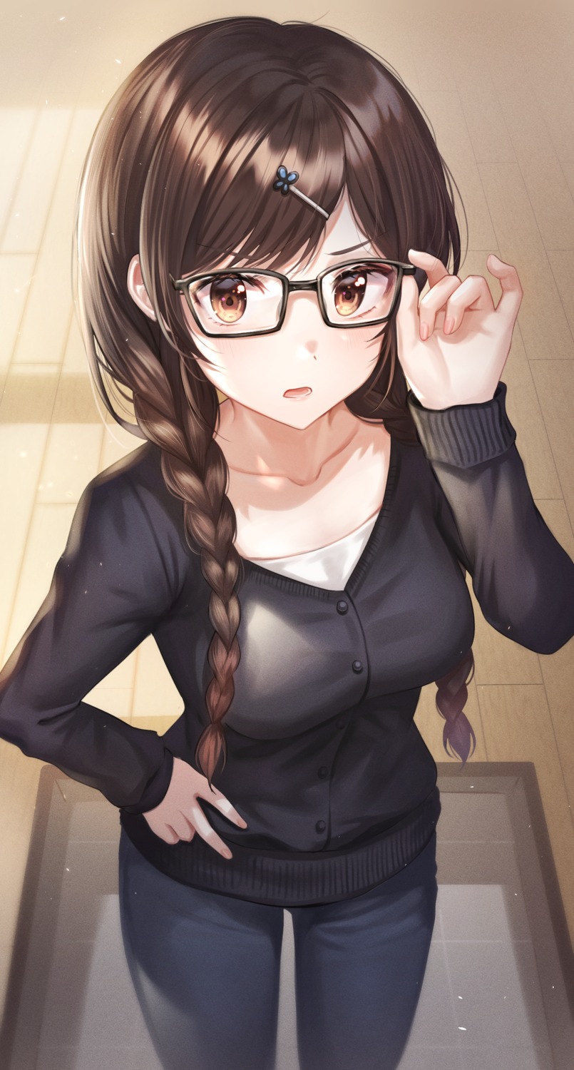 ichinose_chizuru kanojo_okarishimasu megane sweater tokkyu