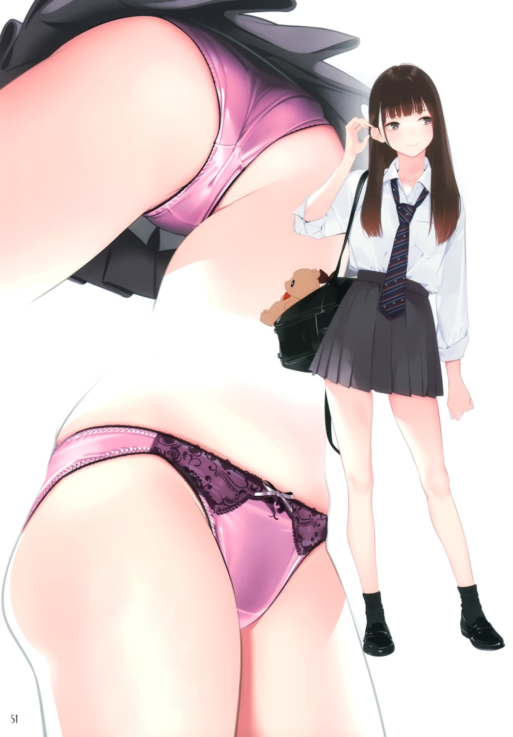 ama_mitsuki ass pantsu seifuku