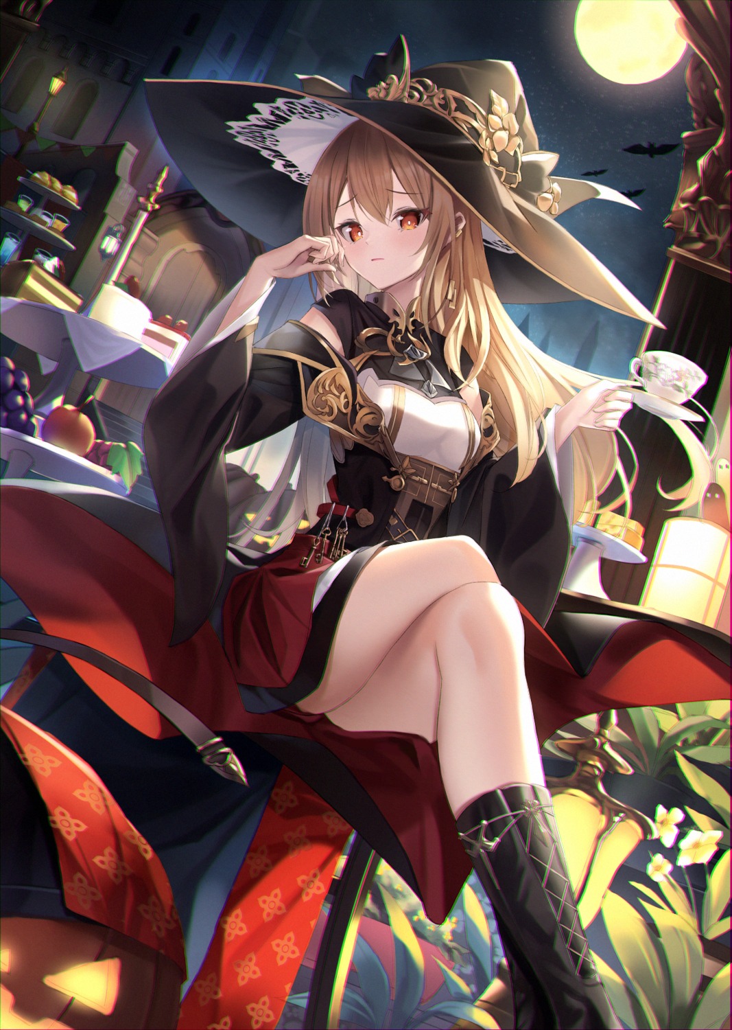 gefujin halloween skirt_lift witch