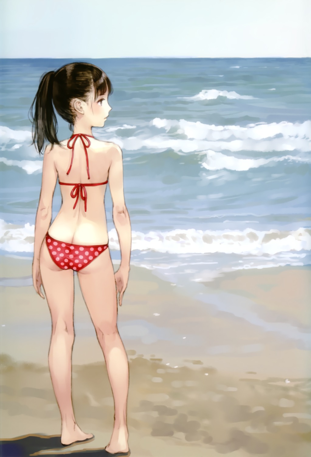 bikini kishida_mel maigo_tsuushin swimsuits
