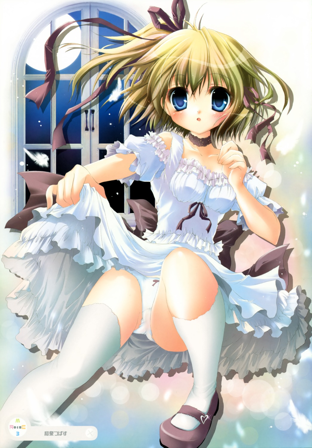 dress izumi_tsubasu lemon-chan melonbooks pantsu thighhighs