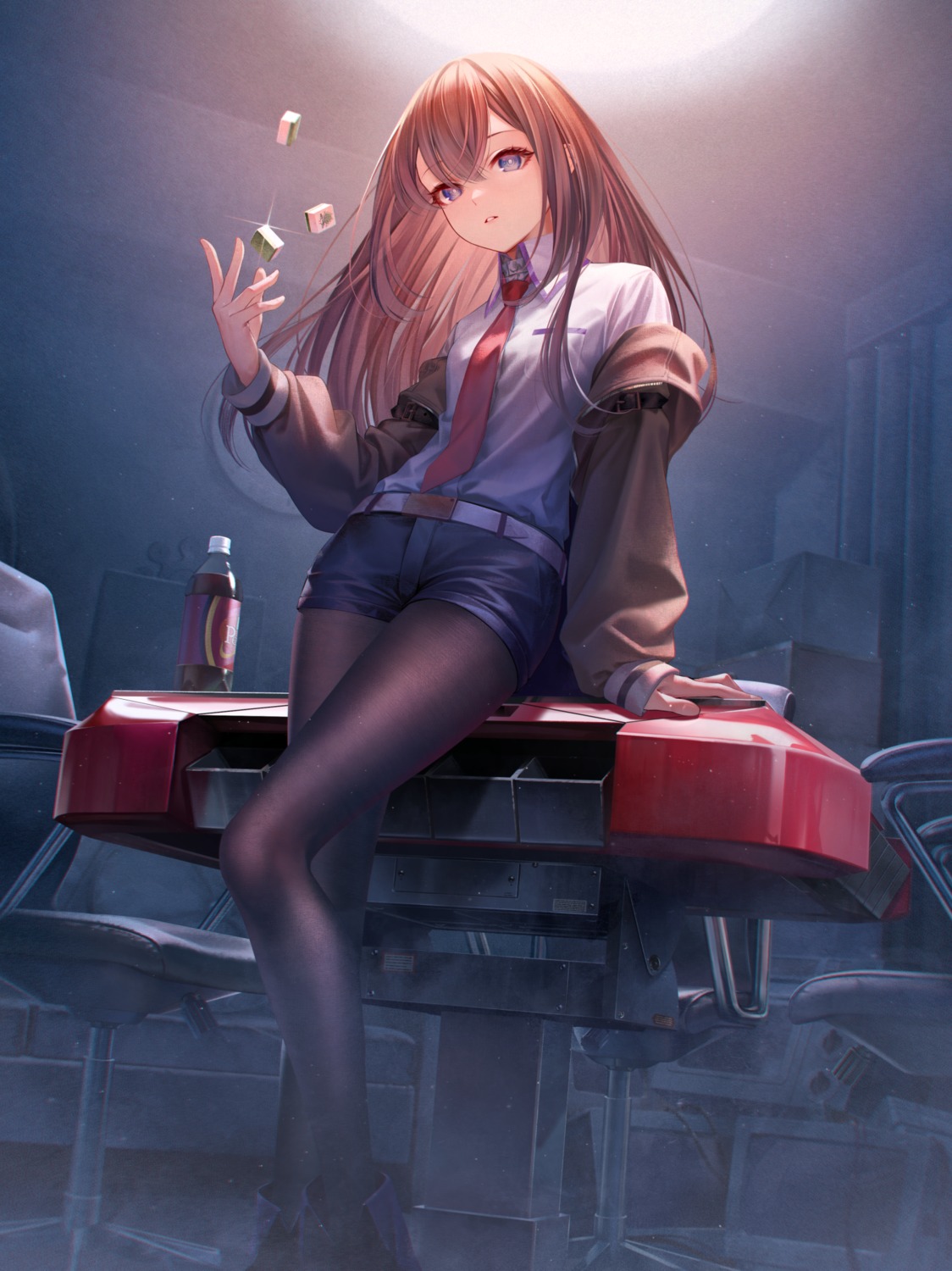 makise_kurisu pantyhose riichi_city sousou_(sousouworks) steins;gate