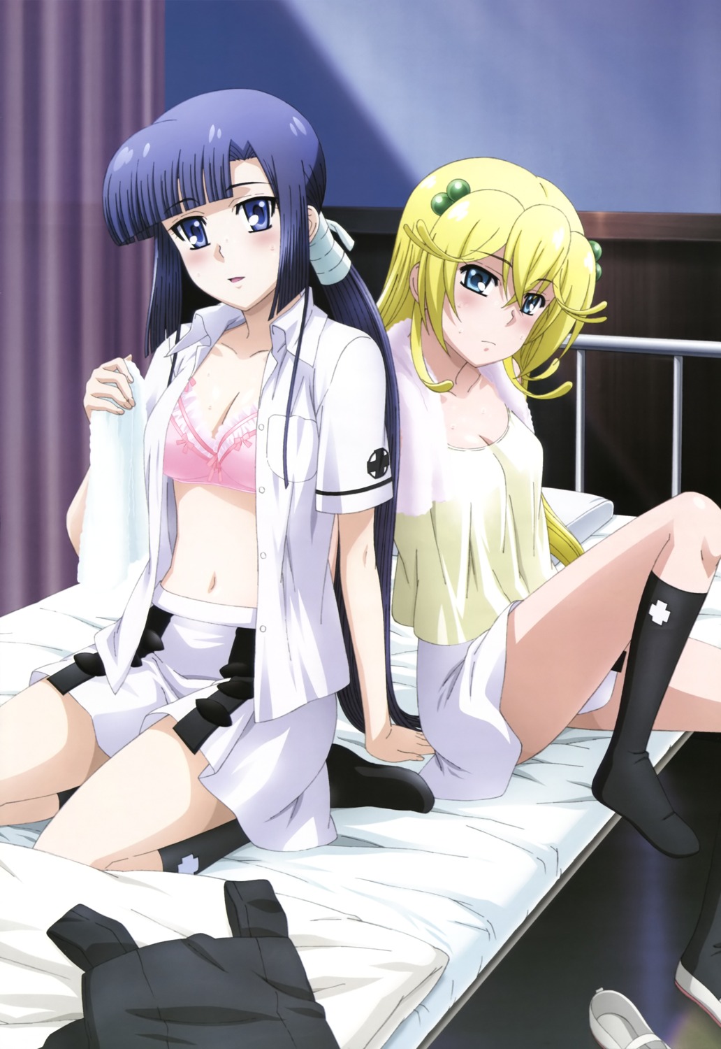 ania_fortuna asura_cryin' bra open_shirt takatsuki_kanade