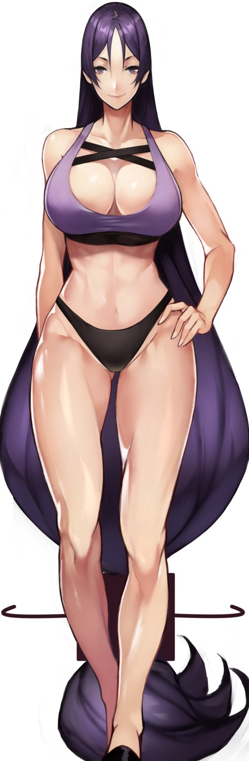 bikini cleavage fate/grand_order minamoto_no_raikou_(fate/grand_order) swimsuits yoshio_(55level)