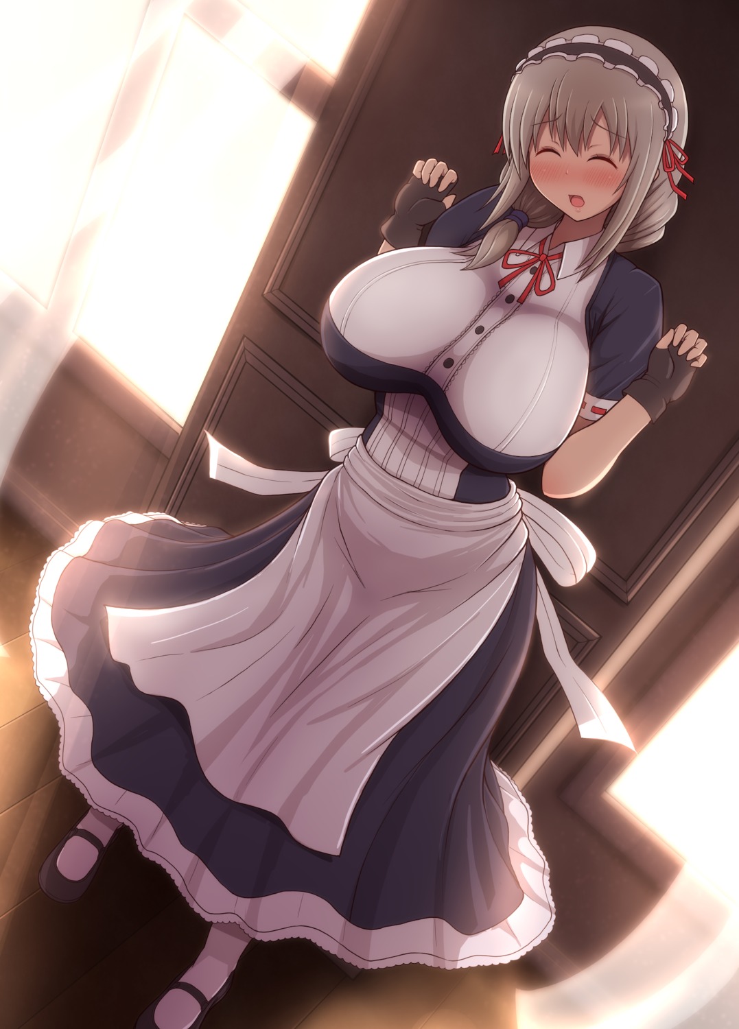 maid ponpon-maru uzaki-chan_wa_asobi_tai! uzaki_tsuki