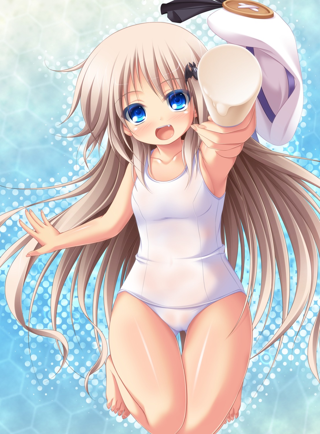 cameltoe little_busters! loli mizunoe_kotaru noumi_kudryavka school_swimsuit swimsuits