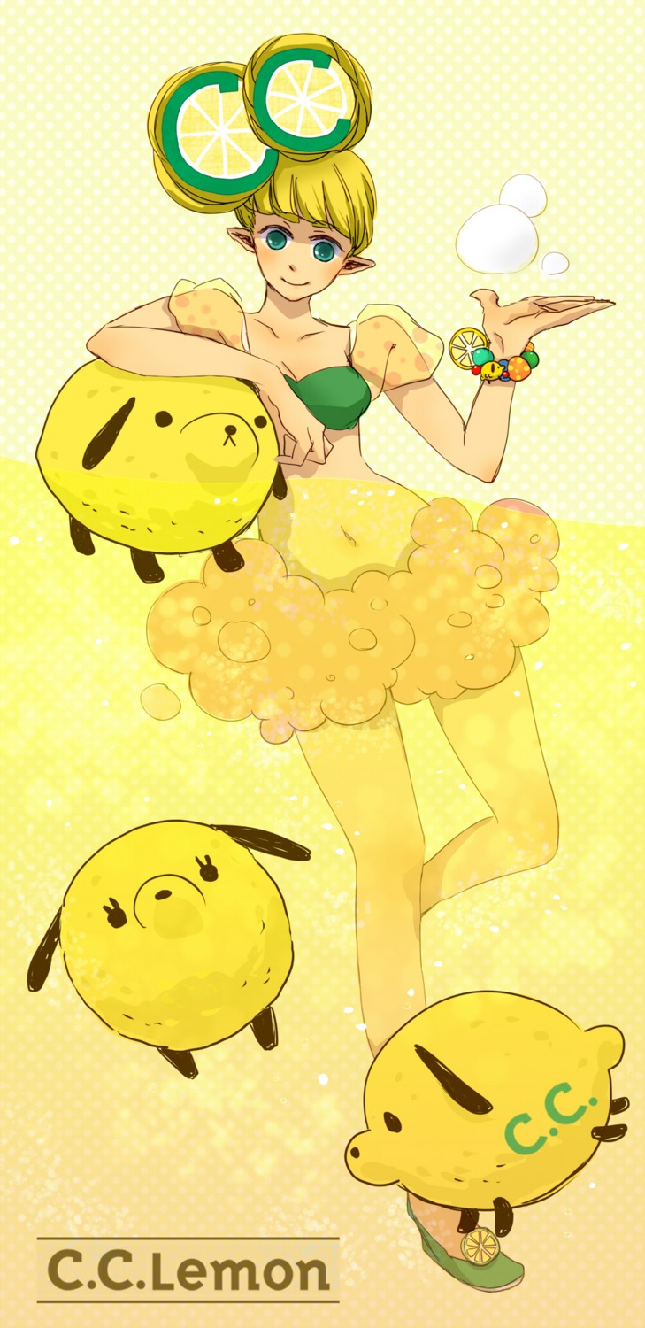 c.c._lemon c.c._lemon_(character) ichigo_(otome510) thighhighs