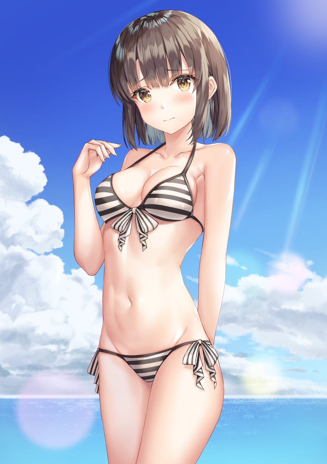 bikini katou_megumi kokose saenai_heroine_no_sodatekata swimsuits