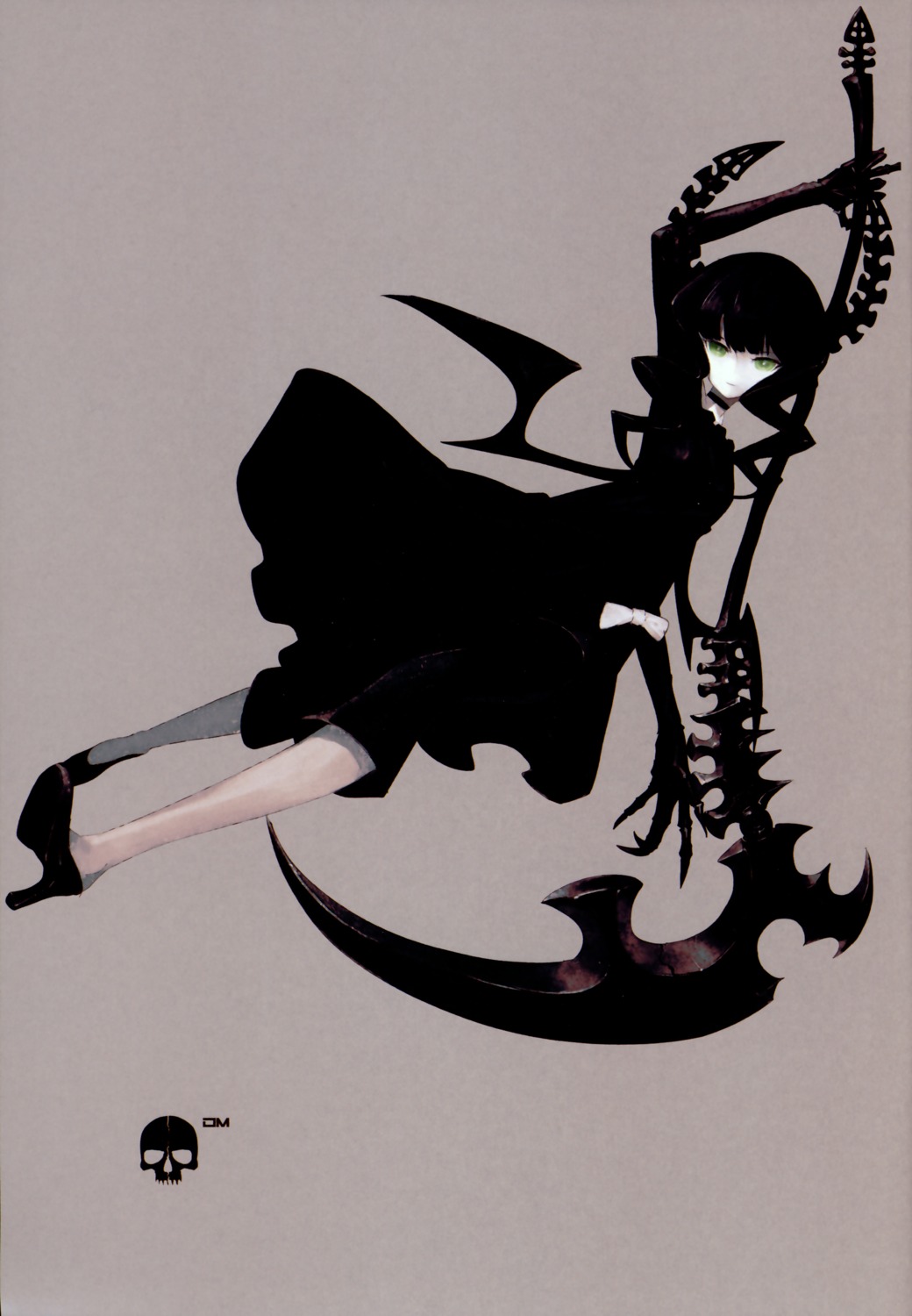 black_rock_shooter dead_master huke vocaloid