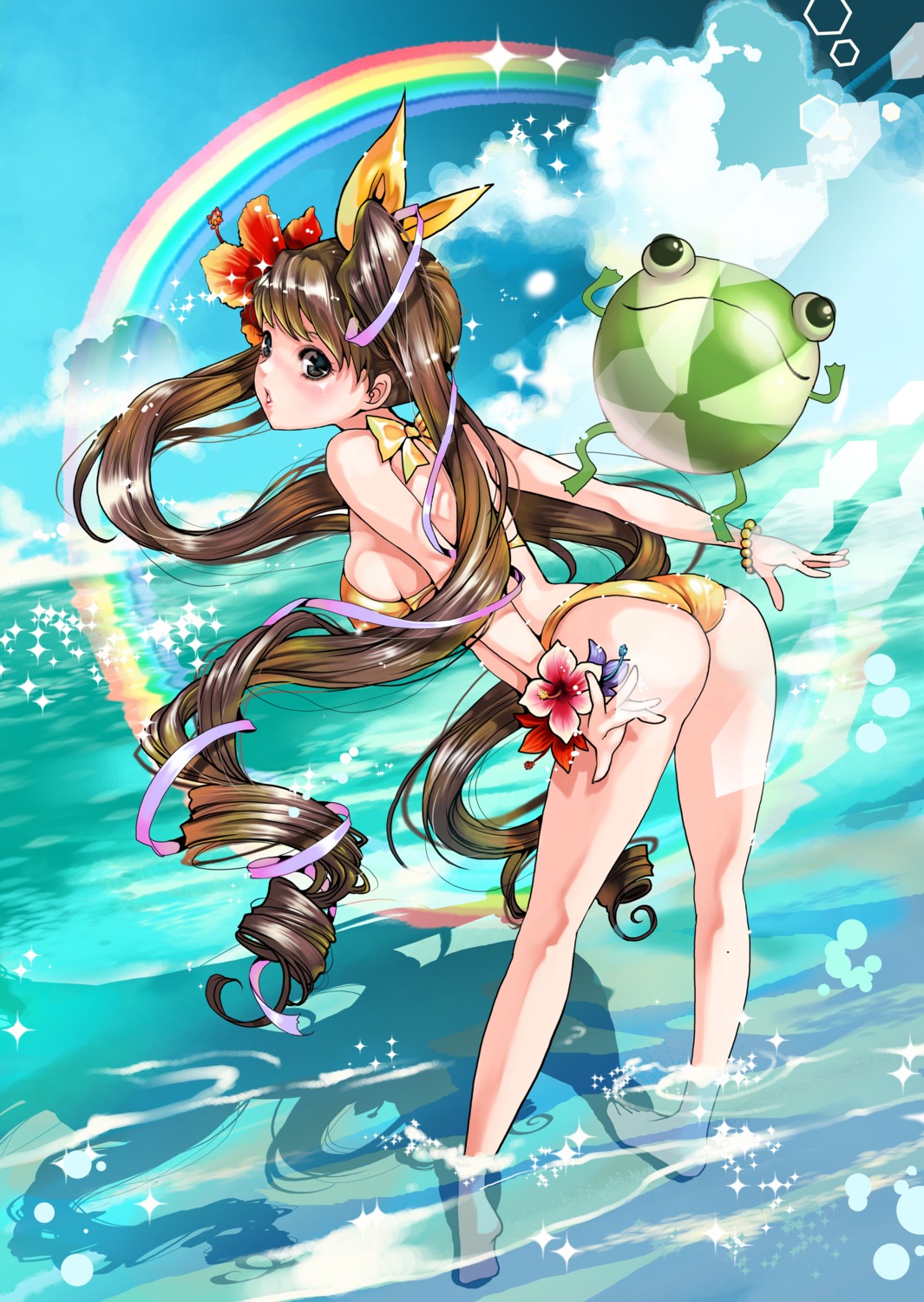 bikini chushengdao kaku-san-sei_million_arthur swimsuits