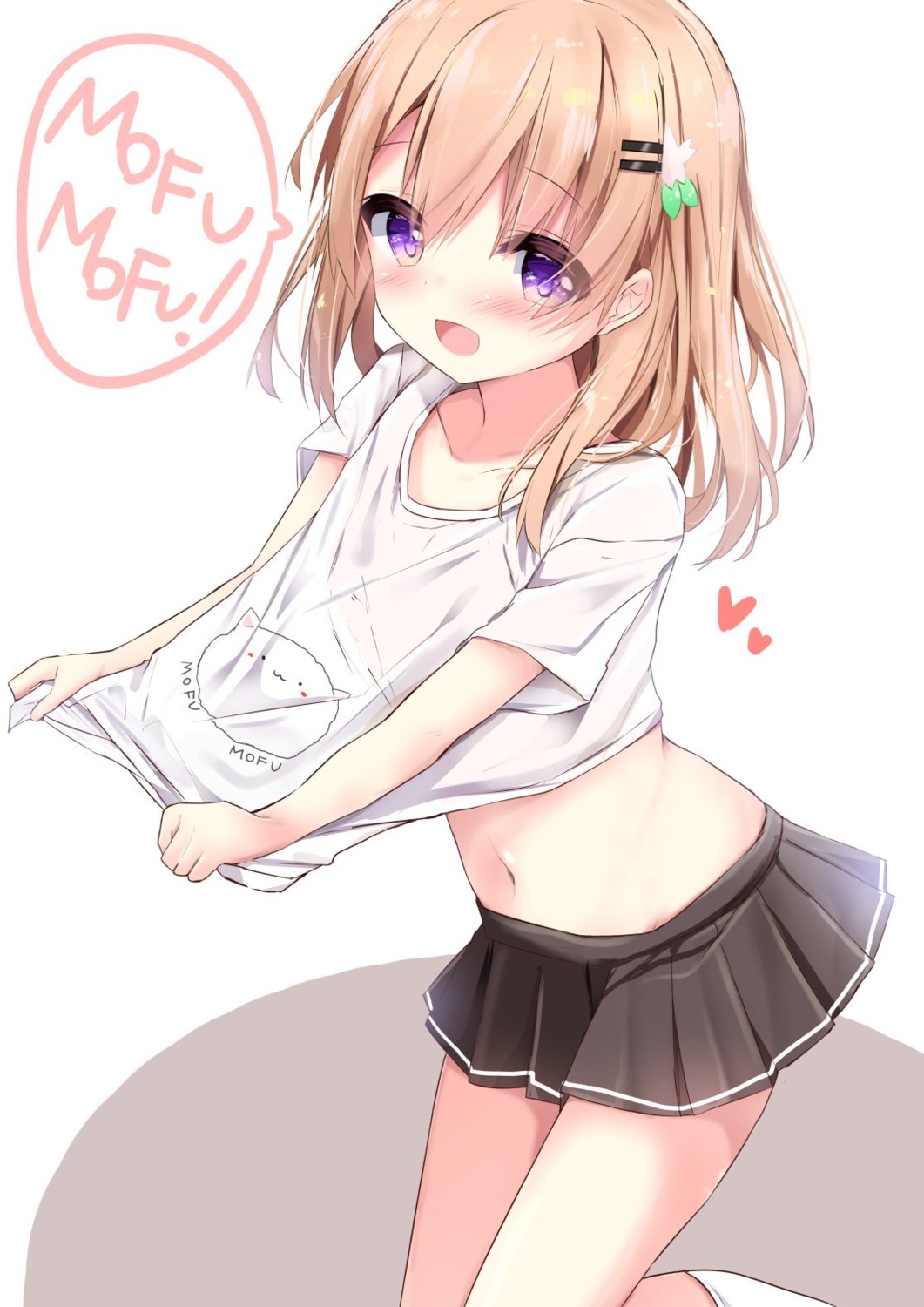 fairy_eye gochuumon_wa_usagi_desu_ka? hoto_cocoa no_bra see_through shirt_lift tippy_(gochiusa)