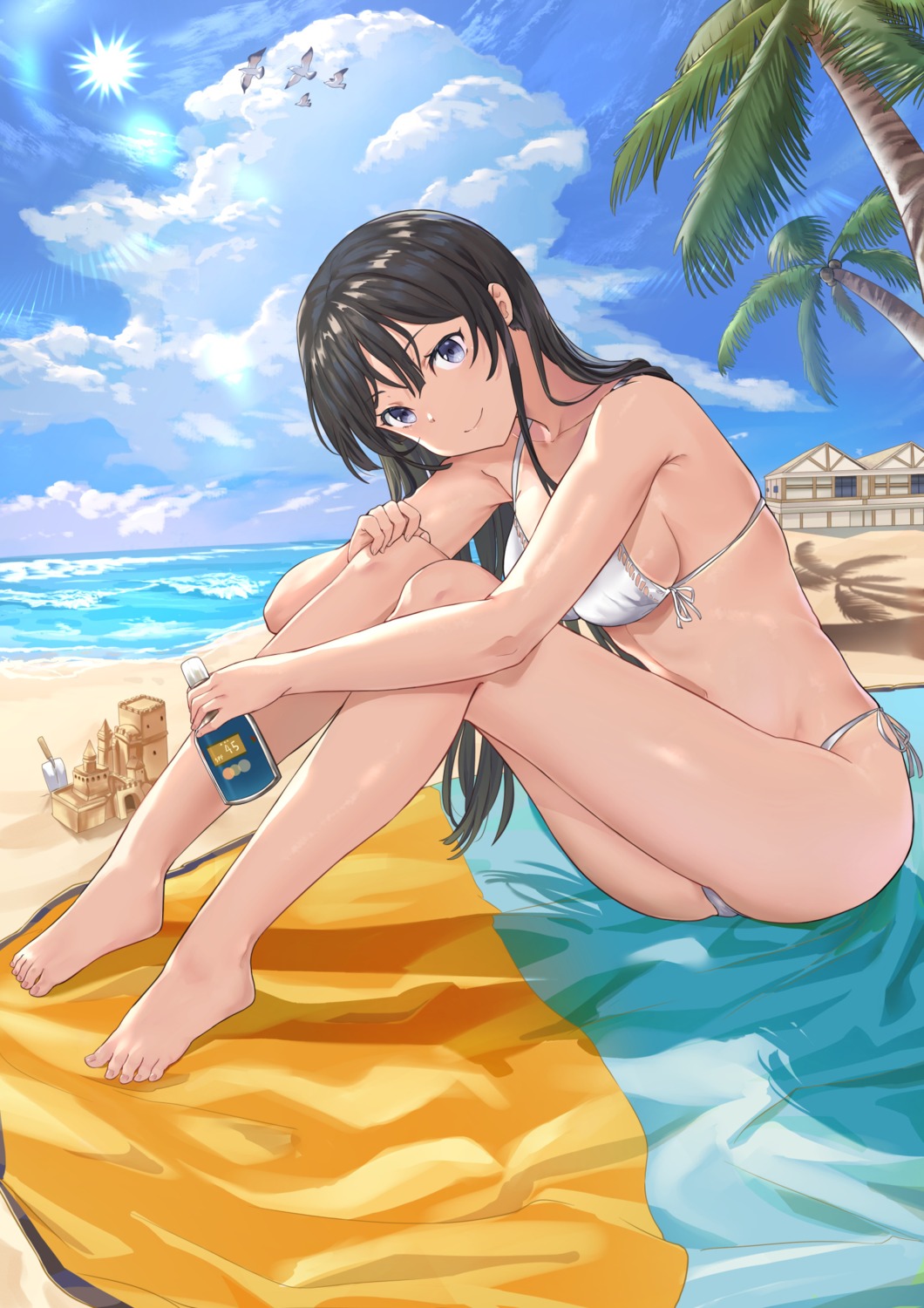 bikini mosta_(lo1777789) sakurajima_mai seishun_buta_yarou swimsuits