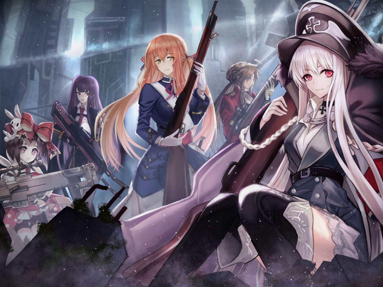 asagik23 girls frontline kar98k (girls frontline) lee enfield (girls ...