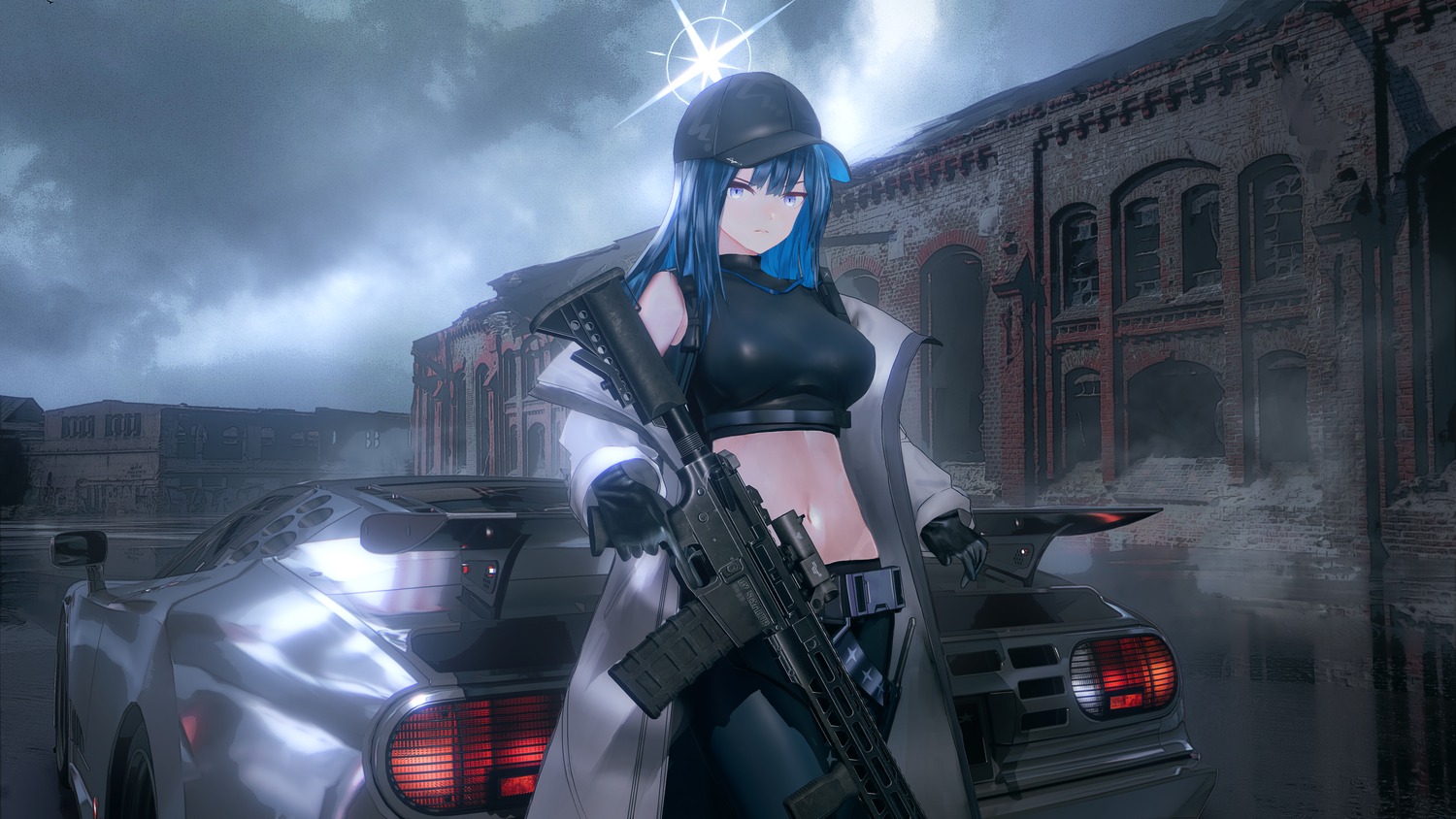 blue_archive gun halo joumae_saori seymour