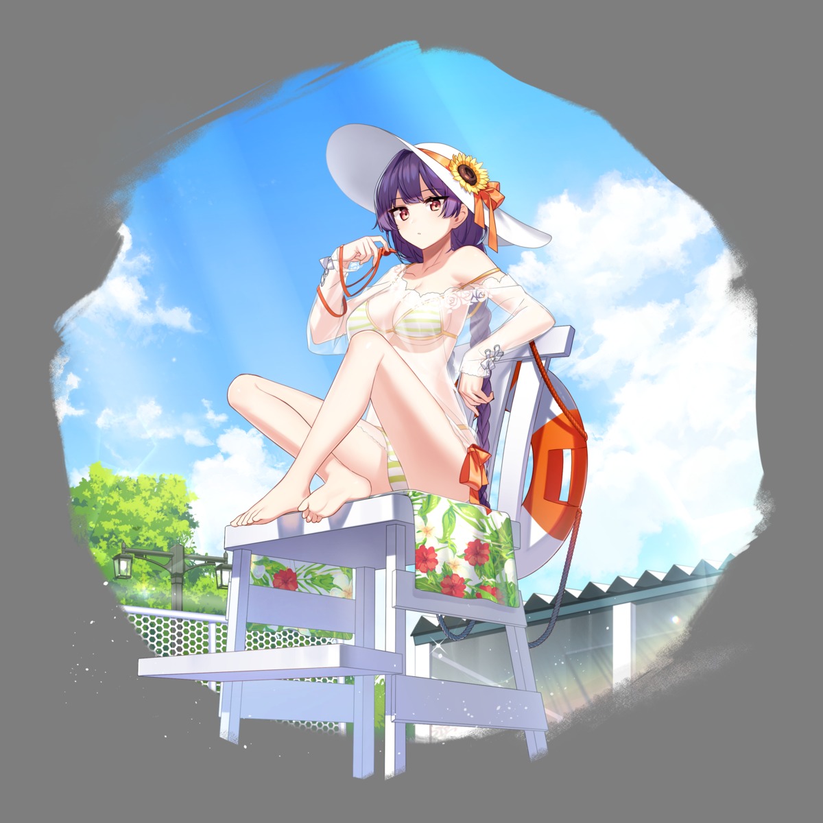 bikini cleavage counter:side feet see_through swimsuits transparent_png