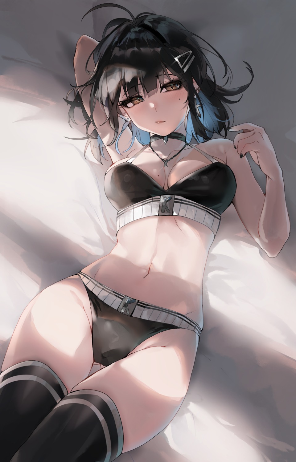 bra irene_(kanniiepan) kanniiepan pantsu thighhighs