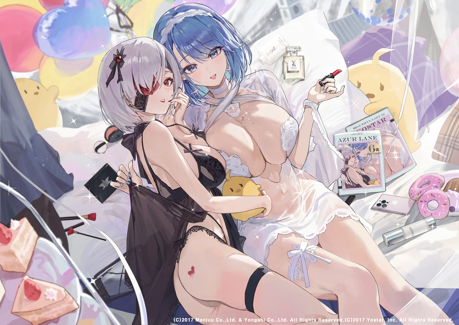 serie niai azur lane chapayev (azur lane) kuybyshev (azur lane) manjuu (azu...