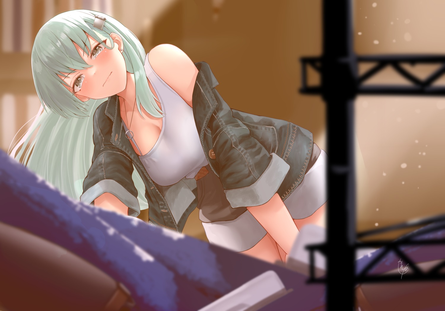 kantai_collection narushima_kanna suzuya_(kancolle)