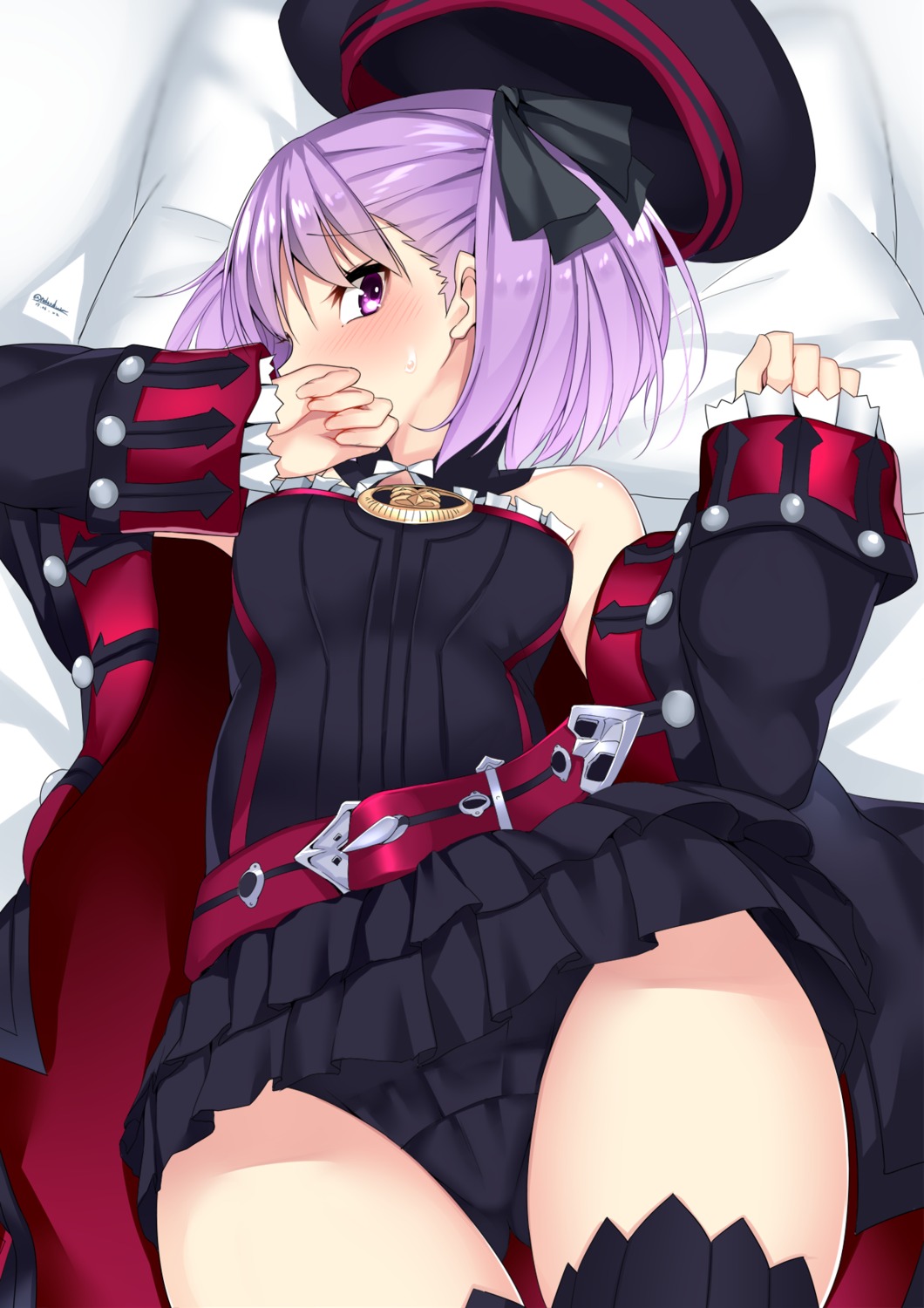 fate/grand_order helena_blavatsky_(fate/grand_order) nebusoku pantsu thighhighs