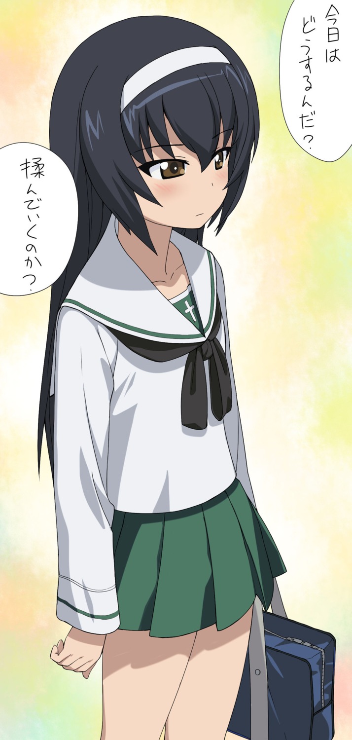 a1 girls_und_panzer initial-g reizei_mako